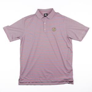 FootJoy FJ 22nd US Open The Country Club Golf Polo Shirt Men’s Large Striped